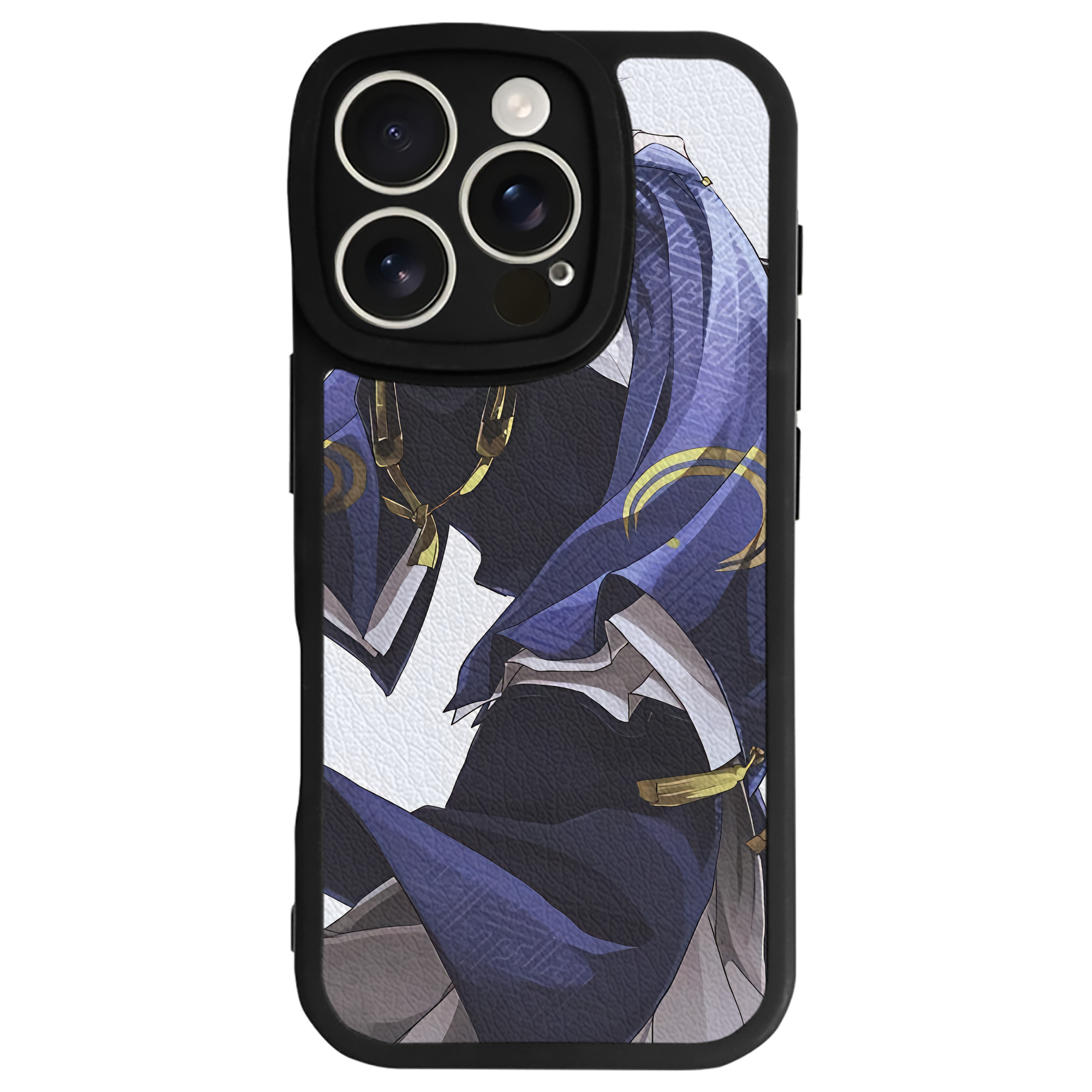 （画像用） 刀剣乱舞 Touken Ranbu 【iPhone 16シリーズ対応】シリコンスマホケース（レザー調） 材質：シリコン